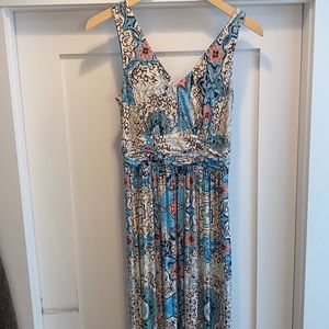 Anthropology maxi dress.